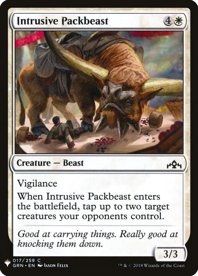 Intrusive Packbeast [The List Reprints] 17