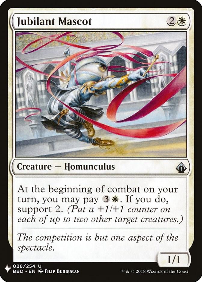 Jubilant Mascot [The List Reprints] 28