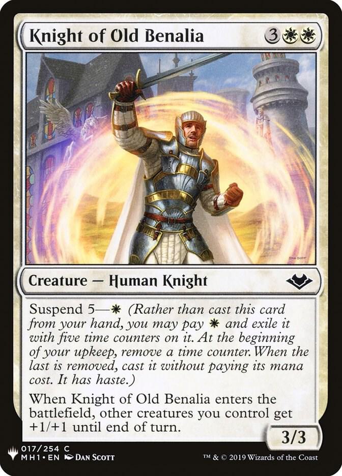 Knight of Old Benalia [The List Reprints] 17