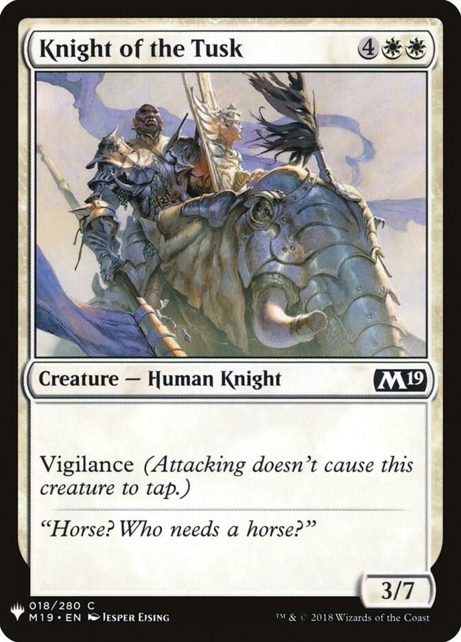 Knight of the Tusk [The List Reprints] 18