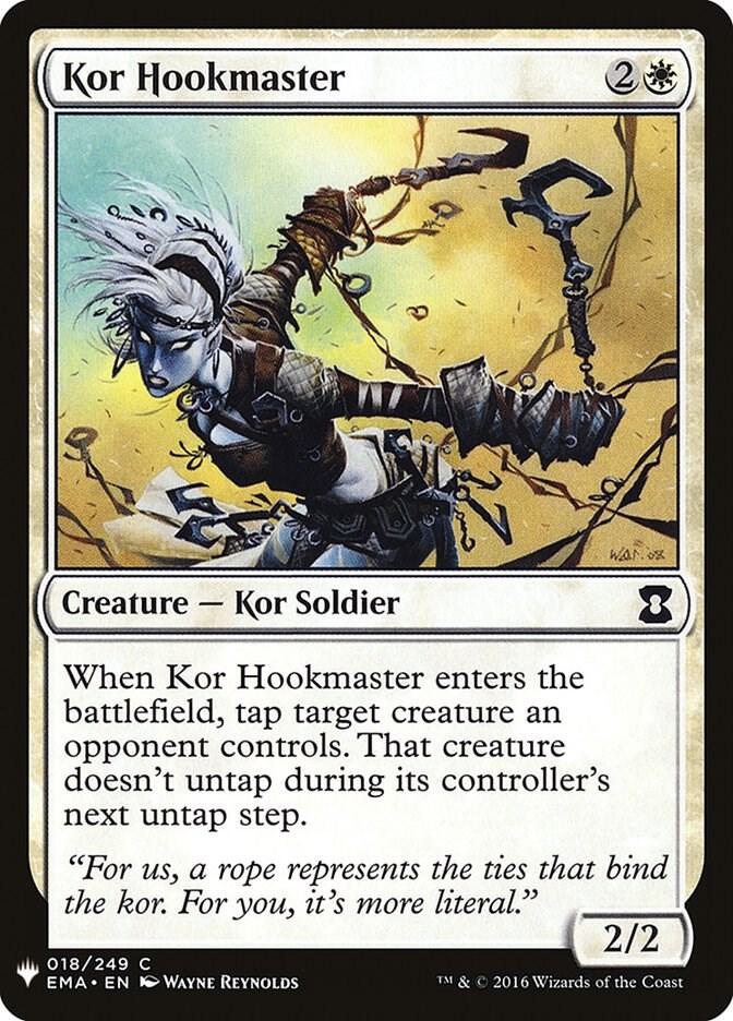Kor Hookmaster [The List Reprints] 18