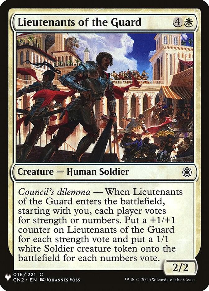 Lieutenants of the Guard [The List Reprints] 16