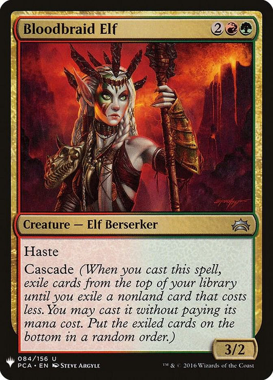 Bloodbraid Elf [The List Reprints] 84