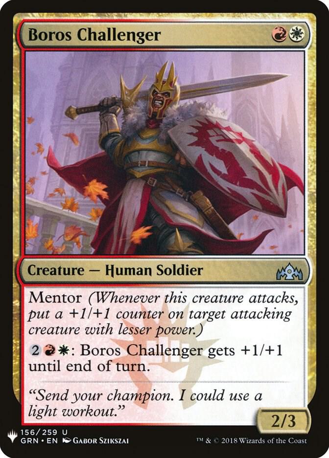 Boros Challenger [The List Reprints] 156