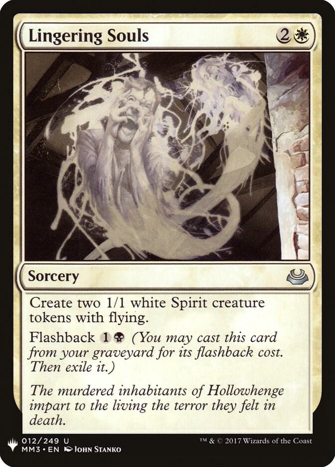 Lingering Souls [The List Reprints] 12