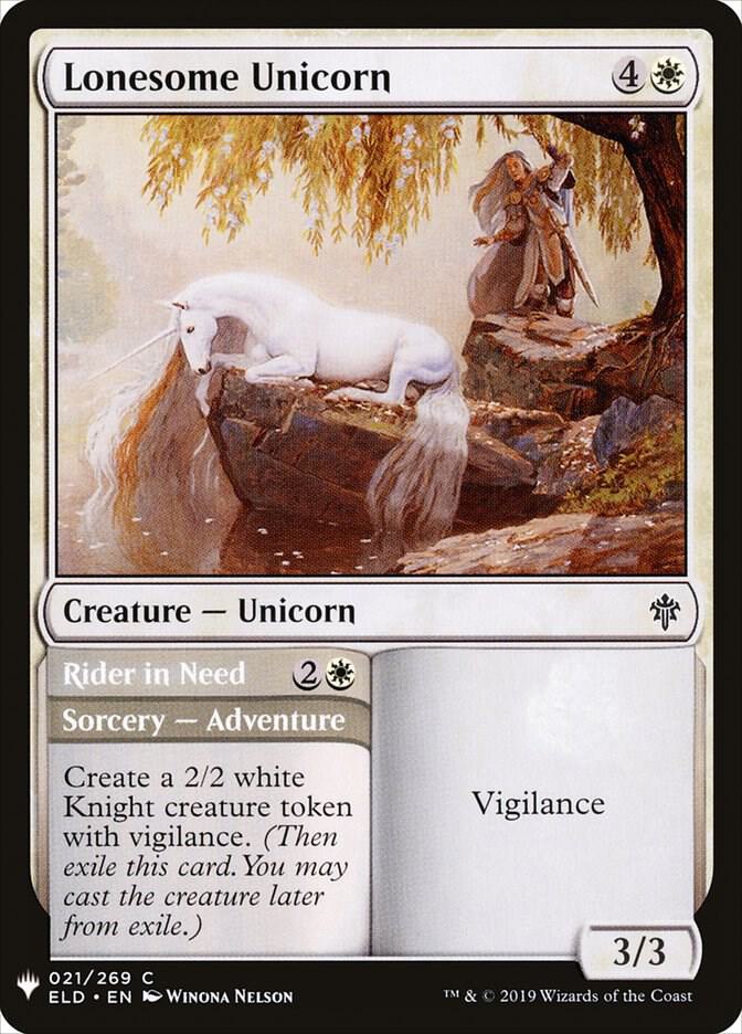 Lonesome Unicorn [The List Reprints] 21