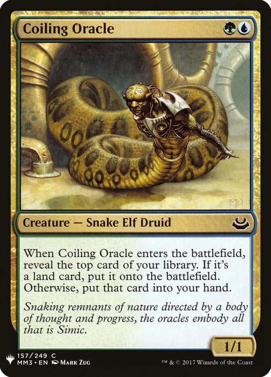 Coiling Oracle [The List Reprints] 157