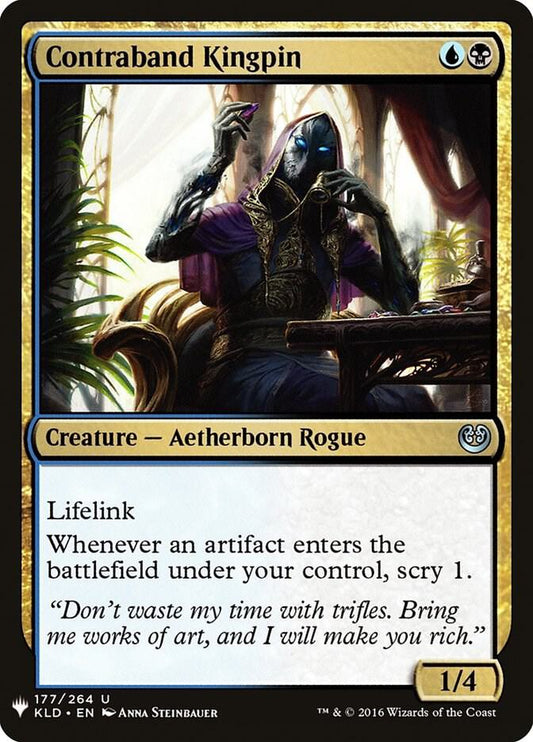 Contraband Kingpin [The List Reprints] 177