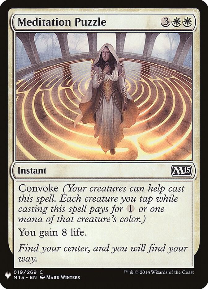 Meditation Puzzle [The List Reprints] 19