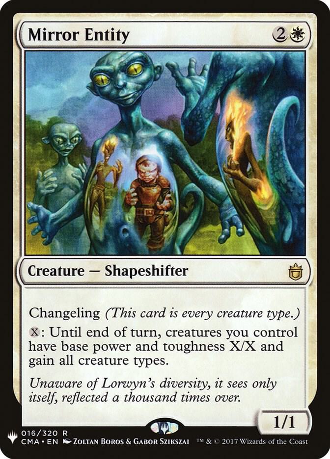 Mirror Entity (CMA) [The List Reprints] 016/320