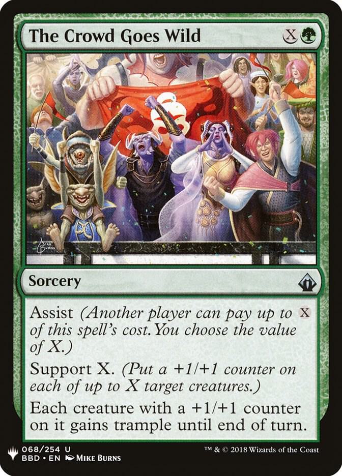 The Crowd Goes Wild [The List Reprints] 68