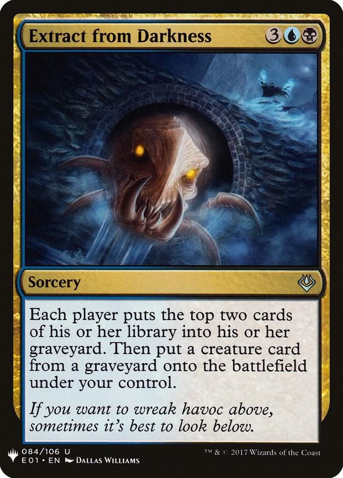 Extract from Darkness [The List Reprints] 84