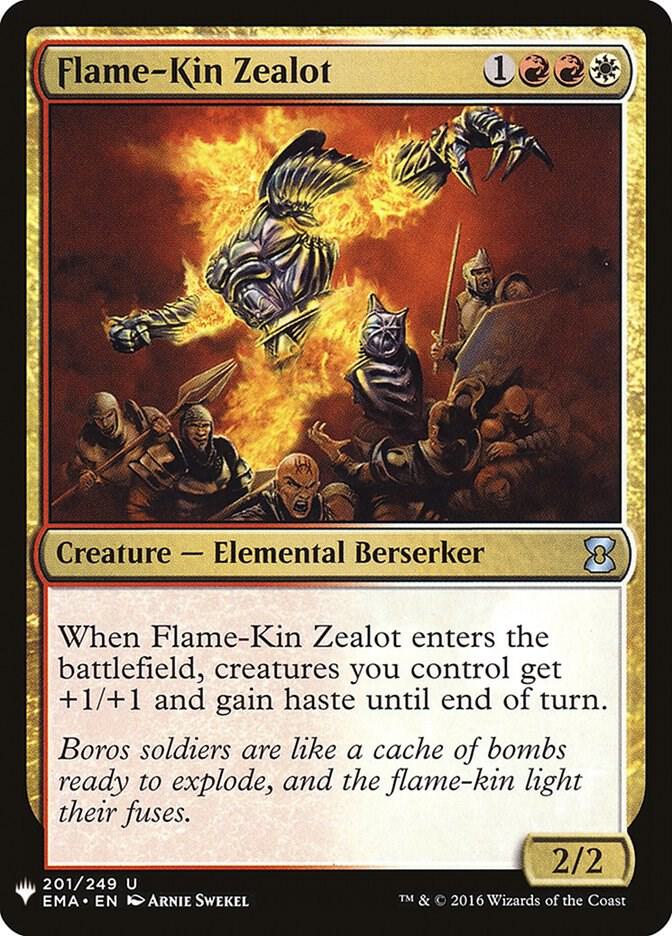 Flame-Kin Zealot [The List Reprints] 201