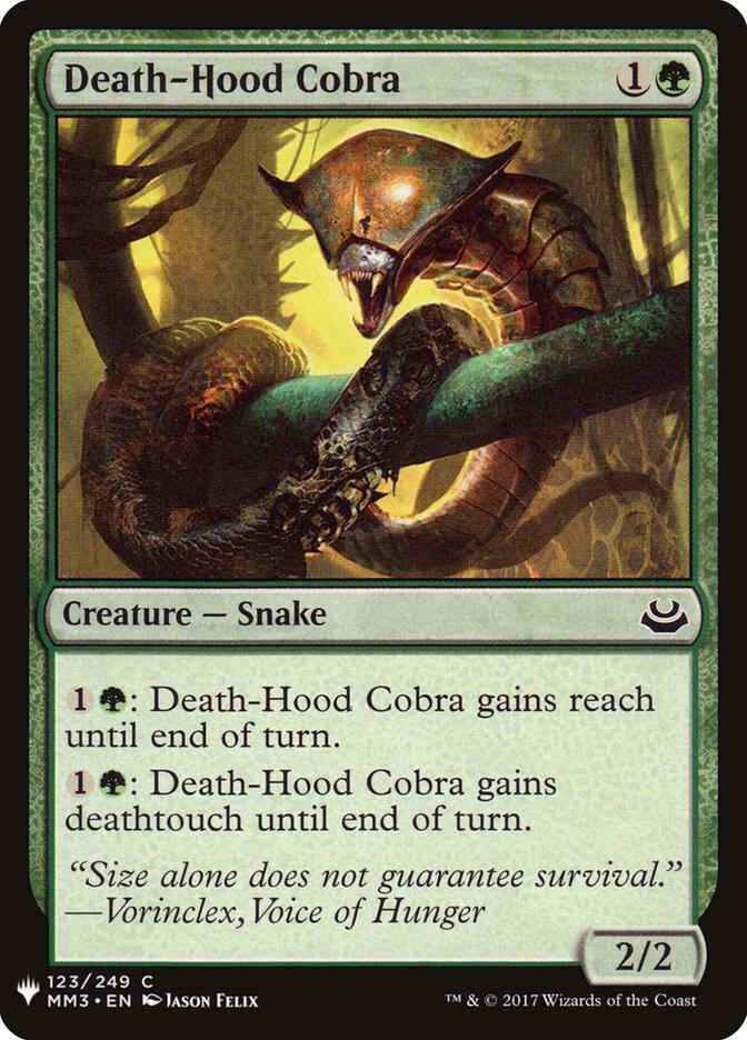 Death-Hood Cobra [The List Reprints] 123