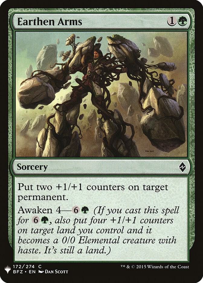 Earthen Arms [The List Reprints] 172