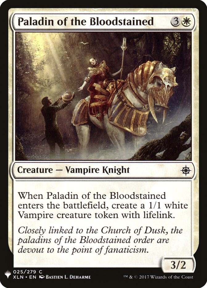 Paladin of the Bloodstained [The List Reprints] 25