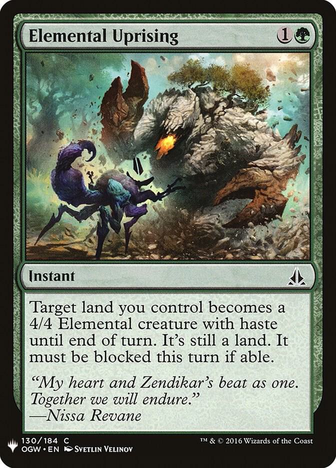 Elemental Uprising [The List Reprints] 130