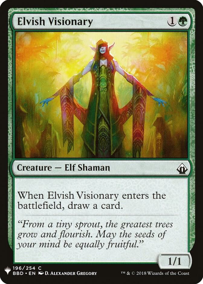 Elvish Visionary [The List Reprints] 196