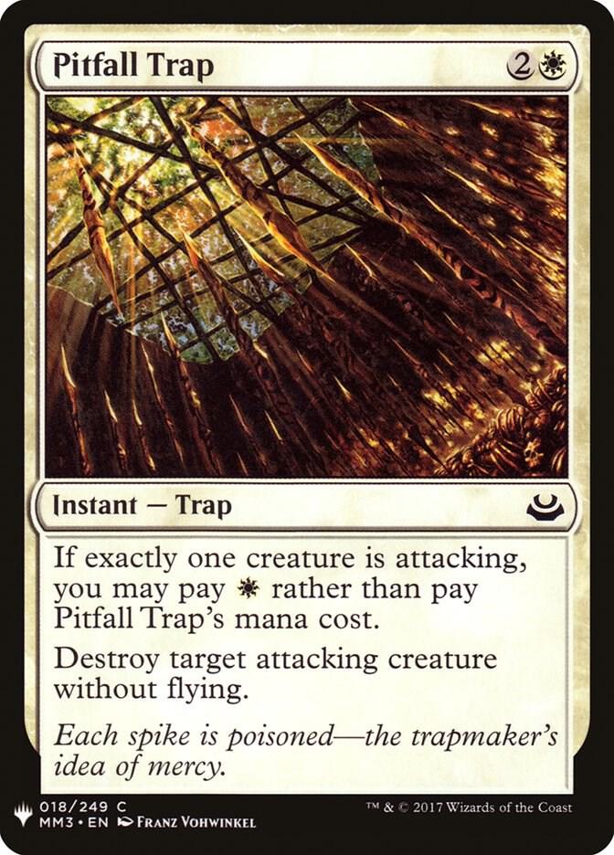 Pitfall Trap [The List Reprints] 18