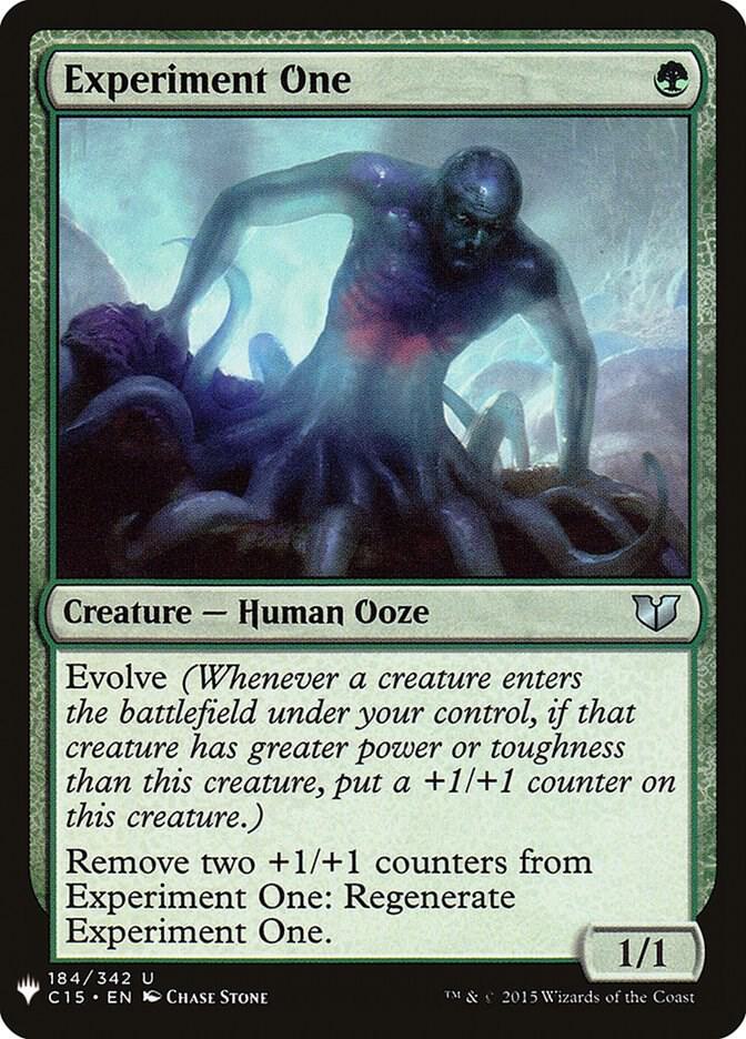 Experiment One [The List Reprints] 184