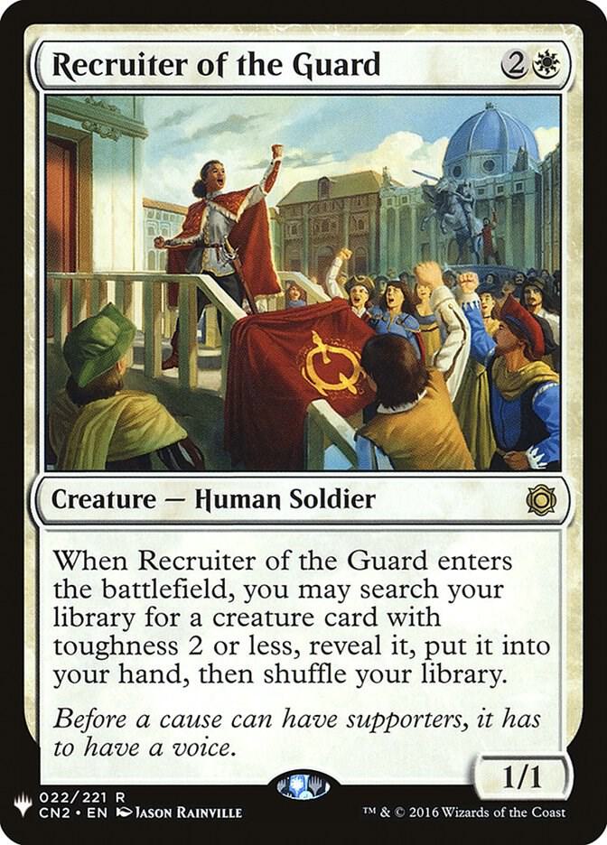 Recruiter of the Guard [The List Reprints] 22