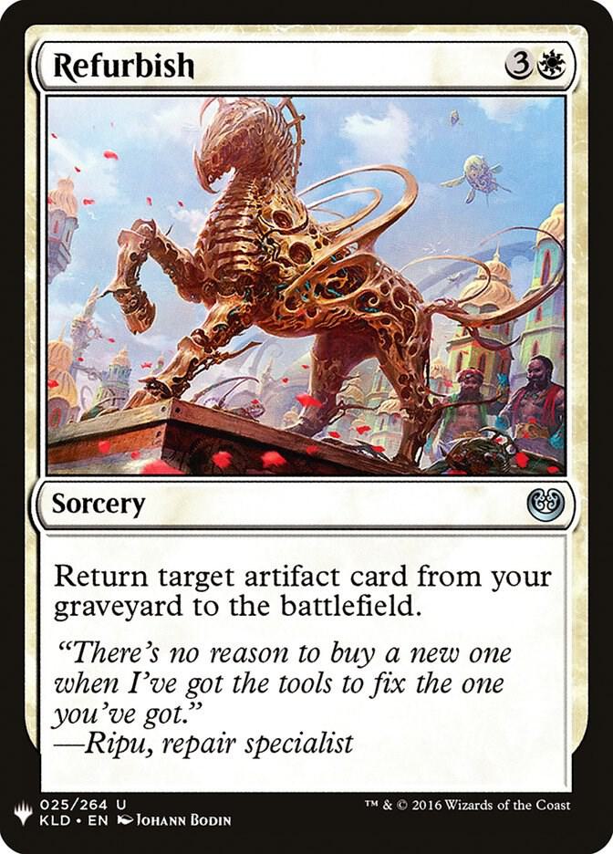 Refurbish [The List Reprints] 25