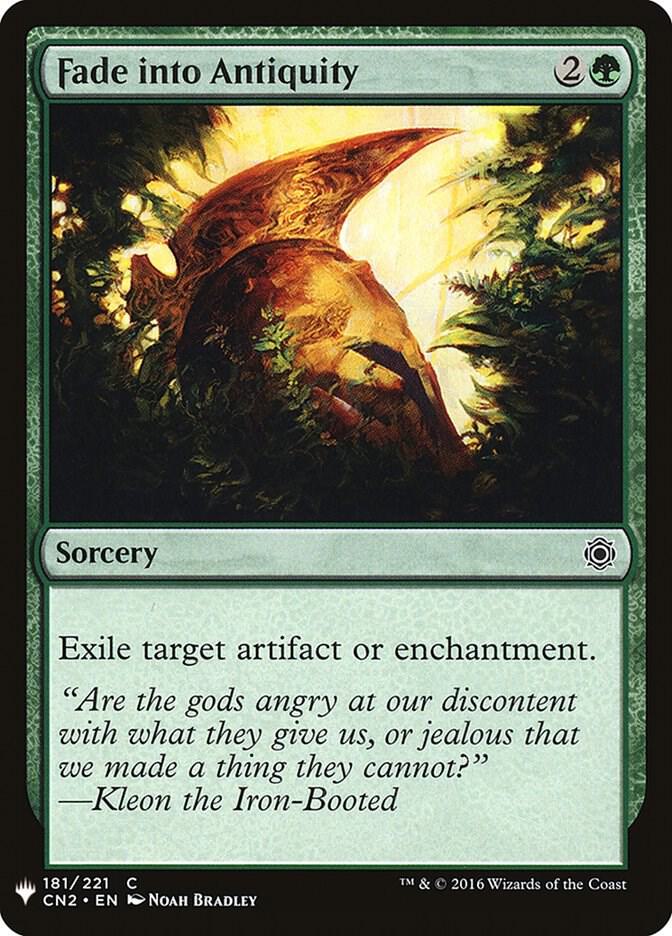 Fade into Antiquity [The List Reprints] 181