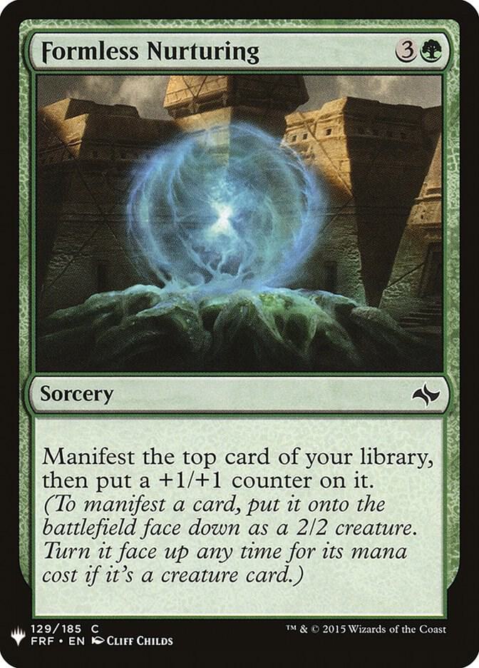 Formless Nurturing [The List Reprints] 129