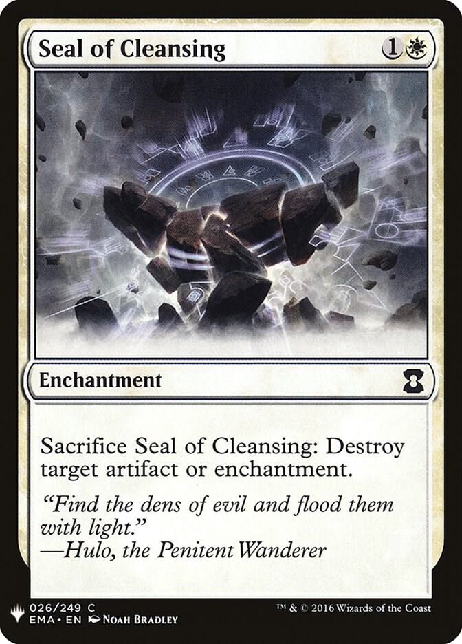 Seal of Cleansing [The List Reprints] 26