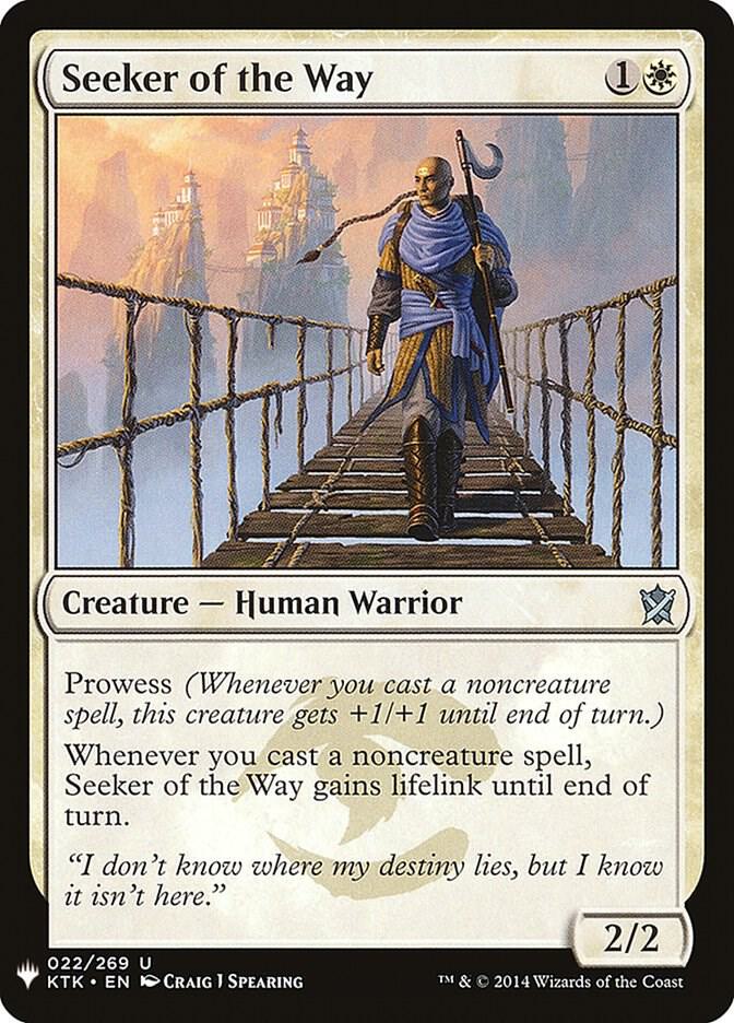 Seeker of the Way [The List Reprints] 22