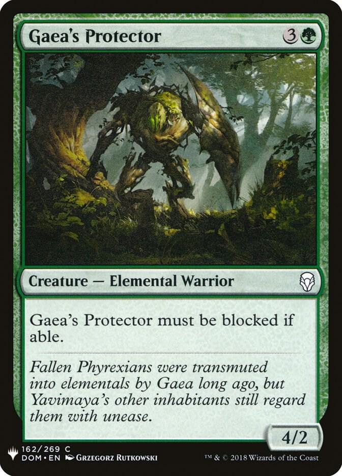 Gaea's Protector [The List Reprints] 162