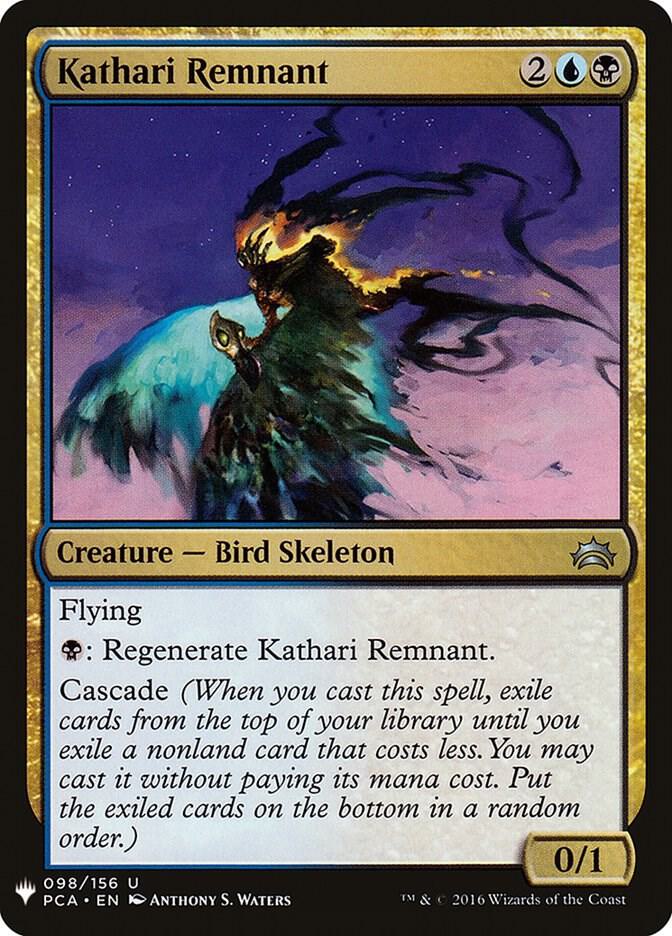 Kathari Remnant [The List Reprints] 98