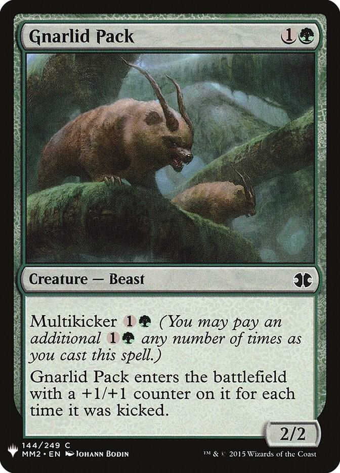 Gnarlid Pack [The List Reprints] 144