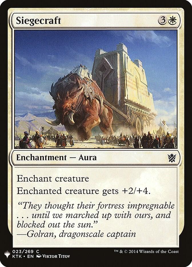 Siegecraft [The List Reprints] 23