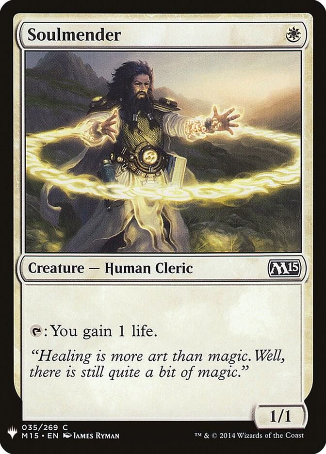 Soulmender [The List Reprints] 35