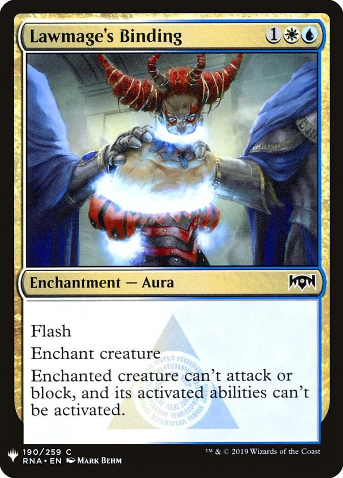 Lawmage's Binding [The List Reprints] 190