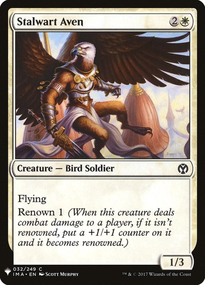 Stalwart Aven [The List Reprints] 32