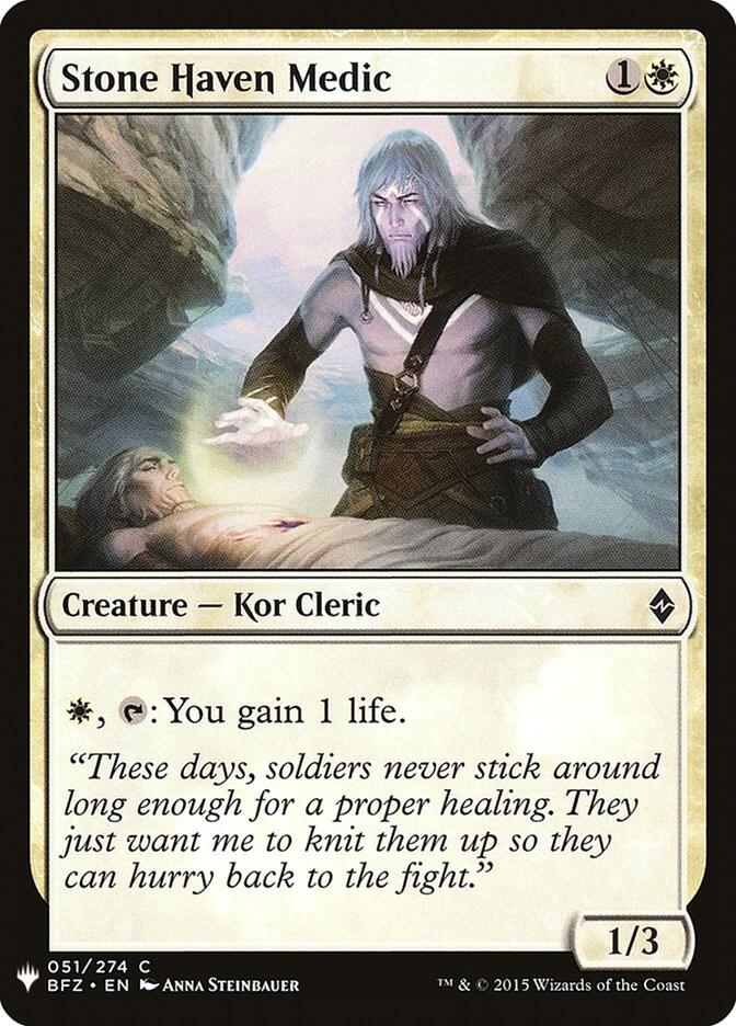 Stone Haven Medic [The List Reprints] 51