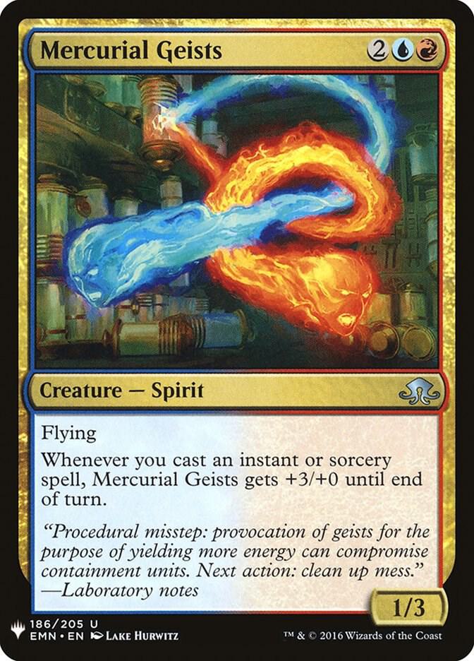 Mercurial Geists [The List Reprints] 186