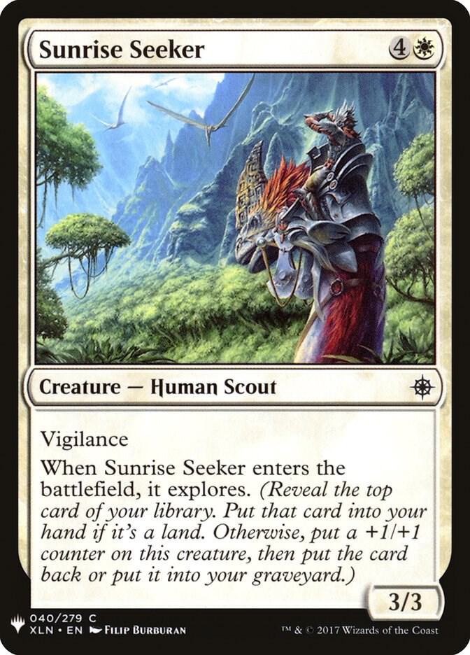 Sunrise Seeker [The List Reprints] 40