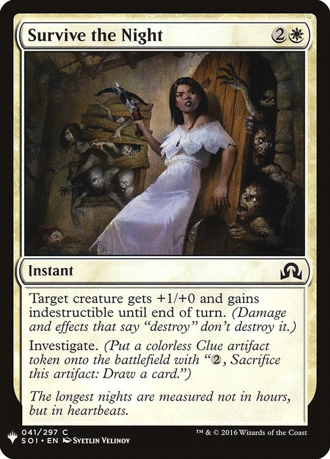 Survive the Night [The List Reprints] 41