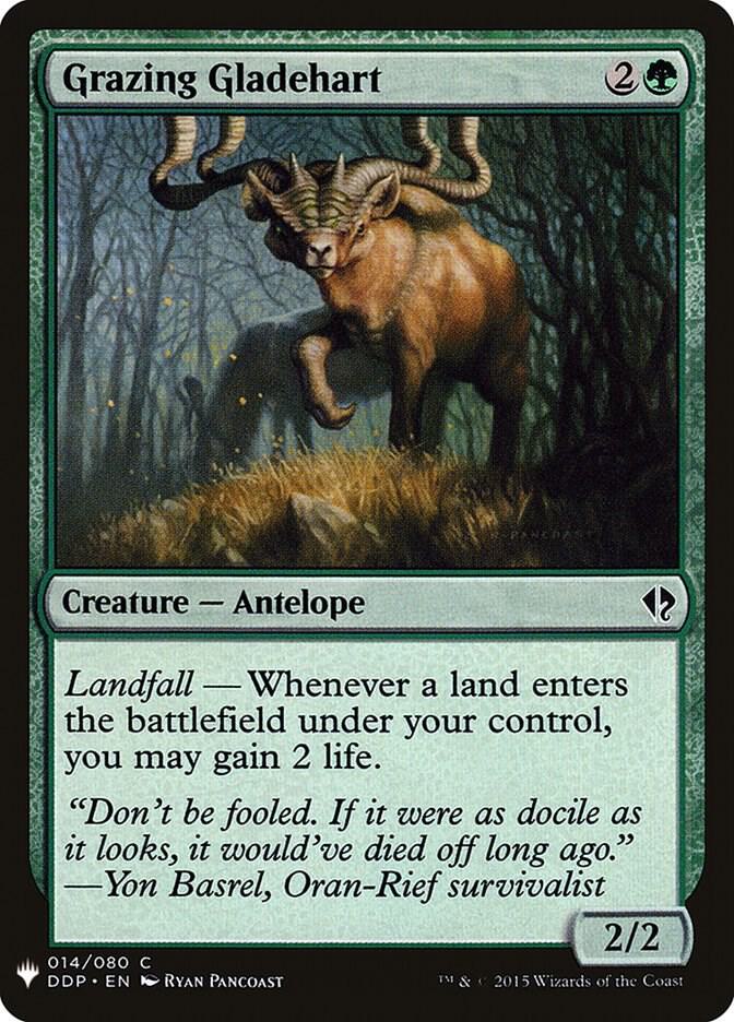 Grazing Gladehart [The List Reprints] 14