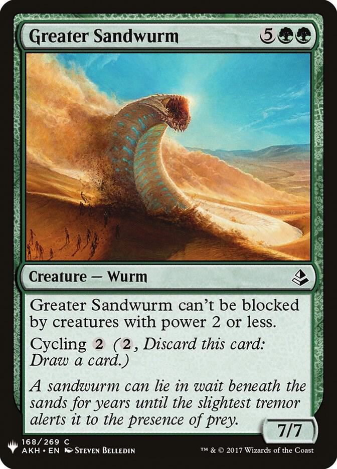 Greater Sandwurm [The List Reprints] 168