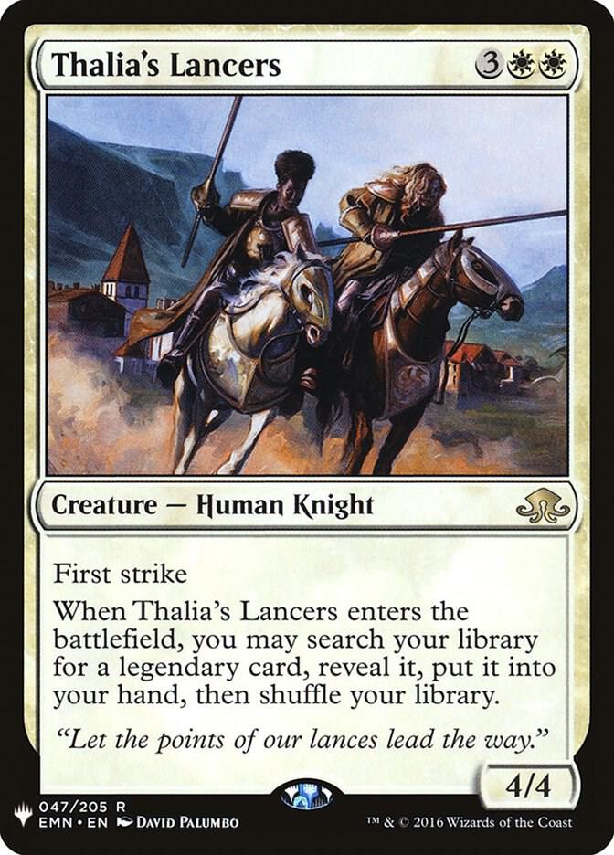 Thalia's Lancers [The List Reprints] 047/205