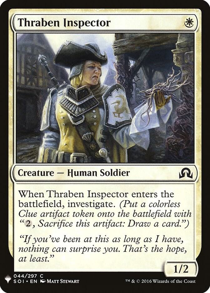 Thraben Inspector [The List Reprints] 44