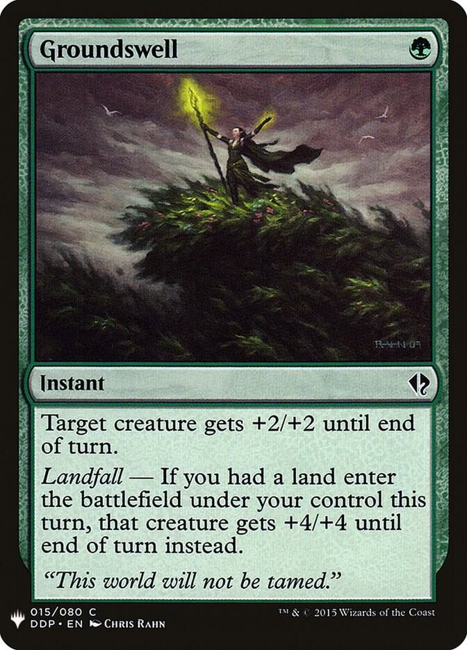 Groundswell [The List Reprints] 15