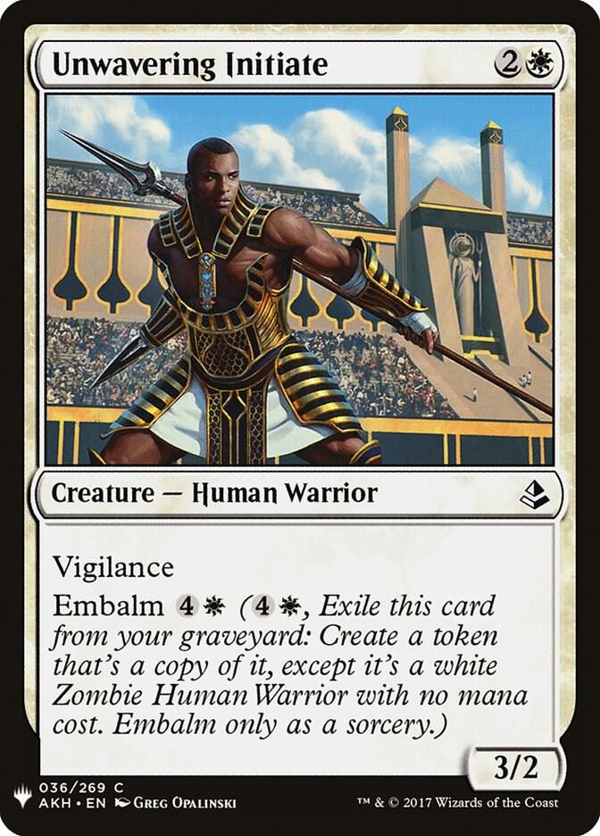 Unwavering Initiate [The List Reprints] 36