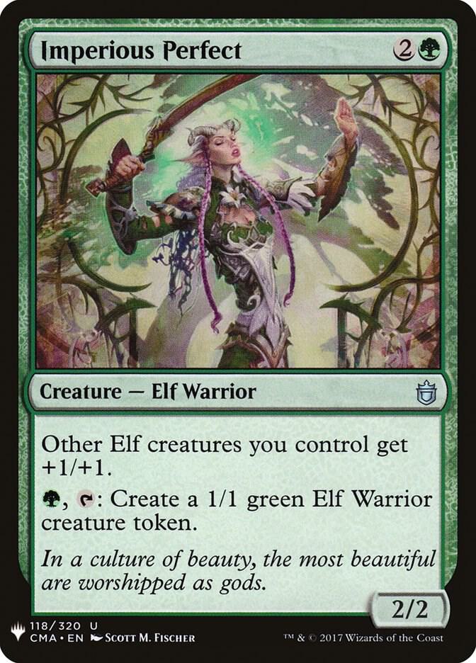 Imperious Perfect (CMA) [The List Reprints] 118