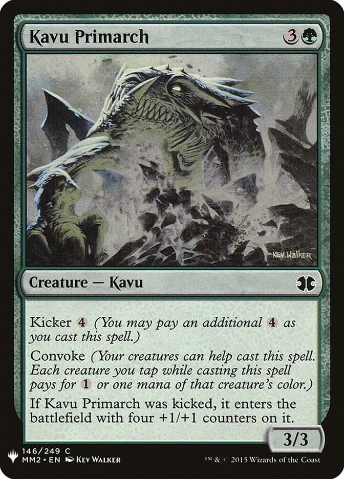 Kavu Primarch [The List Reprints] 146