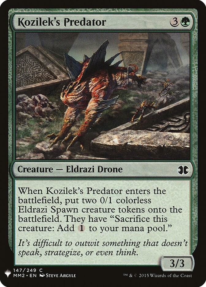 Kozilek's Predator [The List Reprints] 147